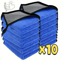 10pcs 30X30cm Blue