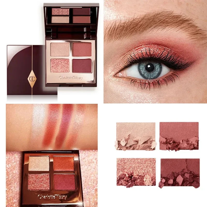 Charlotte Tilbury Collagen Lip Gloss Eyeshadow Palette Waterproof Oil Powder Compact Long Lasting Matte Hydrating Face Makeup