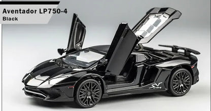 1:32 Lamborghinis SV LP750-4 Alloy Sports Car Model Diecast & Toy Metal Vehicle Simulation Car Model Collection Children's Gifts