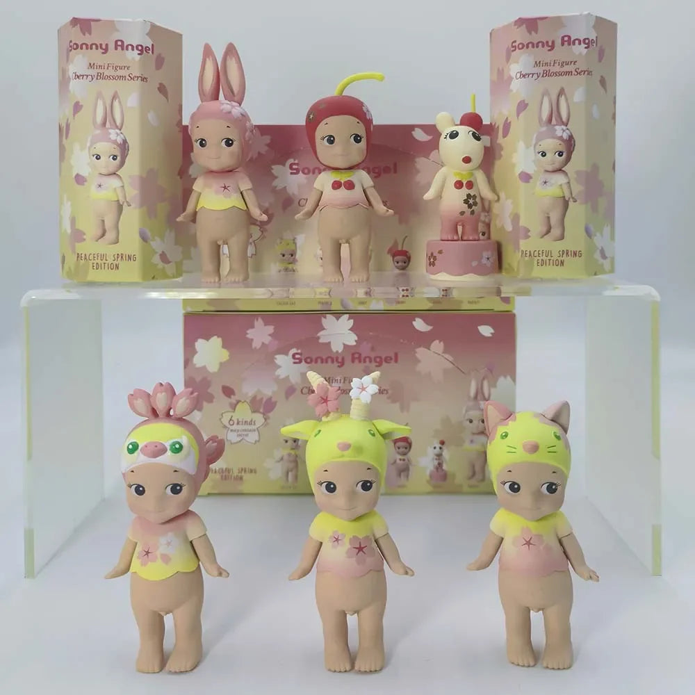 Sonny Angel' Blind Box Cherry Blossom Spring Series Limited Edition Cute Mystery Surprise Gift Kawaii Japanese Style Collectible