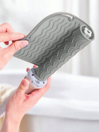 Grey Curling Mat