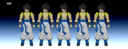 In Stock New Tonsenarttoys Kamione 02A 02B Dragon Ball Z Gojita SHF Super Saiyan SSJ Gogeta Dragon Anime Action Figures Toys