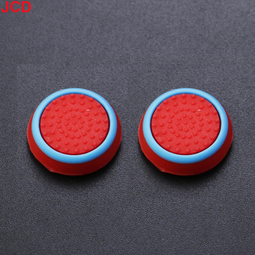 JCD 2pcs For PS3 PS4 PS5 Xbox one/360/Series S X Switch Pro Game Controllers Thumb Silicone Stick Grip Cap Cover Accessory