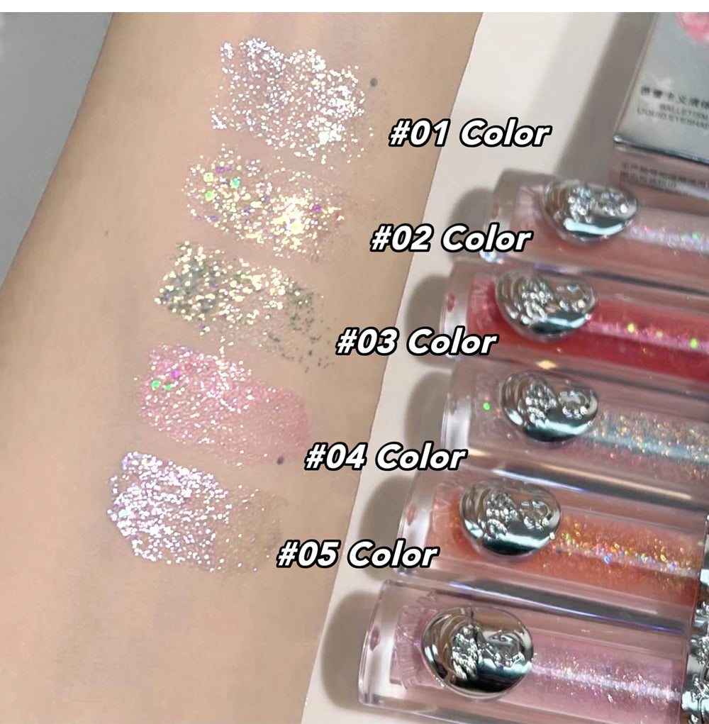 Balletism Liquid Eyeshadow Liquid Fine Shimmer High Light Eyeshadow delicate everything with influencer