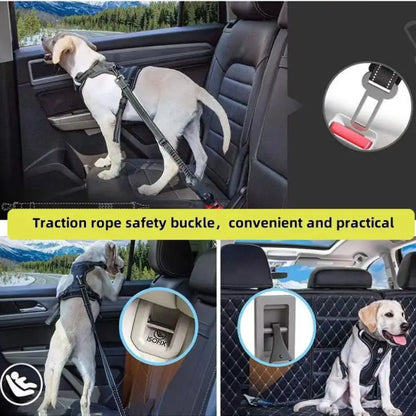 5Pcs Heavy-Duty Pet Seat Belt Adapter Metal Seat Belt Clip and Buckle Lock for Vehicle Pet Leash Securement