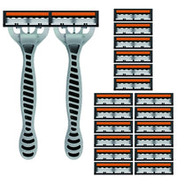 2 handle 18 blades