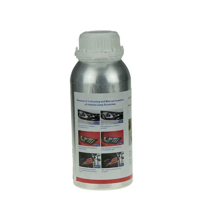 800ml Headlights Liquid Polymer Headlight Chemical Polish Repair Fluid Refurbishment Scratch Repair Polishing Headlights Kit