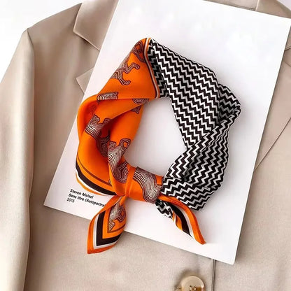 Scarf 100% Silk Bandana Women Square Scarves Wrap Kerchief Spring Fashion Luxury High Quality Headband Hijab Shawls 2026