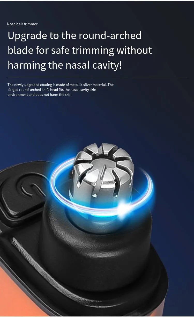 Nose Hair Trimmer Portable Mini Nose and Ear Hair Trimmer Portable Nose Trimmer Rechargeable Trimmer for Man