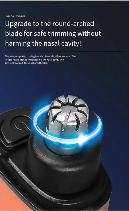 Nose Hair Trimmer Portable Mini Nose and Ear Hair Trimmer Portable Nose Trimmer Rechargeable Trimmer for Man