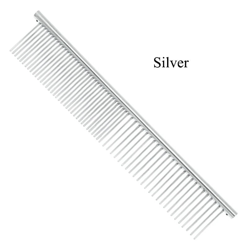 1pcs Meisha Stainless Steel Pet Comb Puppy Hair Fur Shedding Grooming Brush Animal Hair Removal Comb Dog Cleaning Comb D0002A