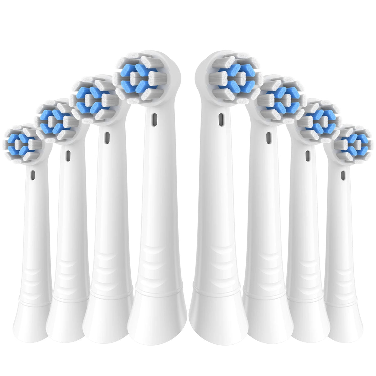 4/8/12/16/20 Pack Replacement Toothbrush Heads Compatible with Oral B IO, Brush Heads for Oral-B IO 2/3/4/5/6/7/8/9/10/7G Series