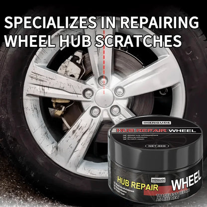 Universal Wheel Hub Repair Kit - Alloy Wheel Scratch Repair Tool, Car Scratch Repair Wax, Scratch Remover and Oxidation Cleaning Repair Paste