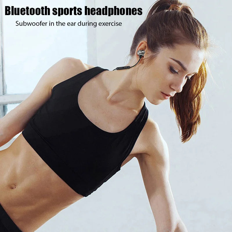 XT11 Bluetooth 4.2 Wireless Earphone Sports Headset Waterproof Earbuds Neckband Magnetic Headphone With Mic For Samrtphones