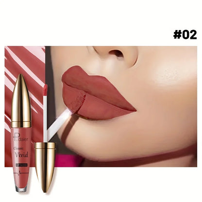 High Pigmented Matte Lip Glaze - Long-Lasting, Smudge Proof, Liquid Lipstick Makeup Valentine's Day Gifts, Women's Day Gift