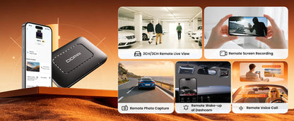 DDPAI 4K+4K New Z90 Master Dual 4K Front Rear Dual HDR for Sony Car Dash Cam ADAS Parking 5GHz WiFi Camera DVR Video Recorder