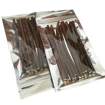 15pcs Pet Cat Toys Natural Catnip Cat Molar Stick Mint Caught Bite Excited Rods Silvervine For Cat Teeth Cleaning Treating