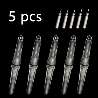 5 pcs flashing two end fishing lights, underwater fishing lights, boat fishing night bait lights, taillights