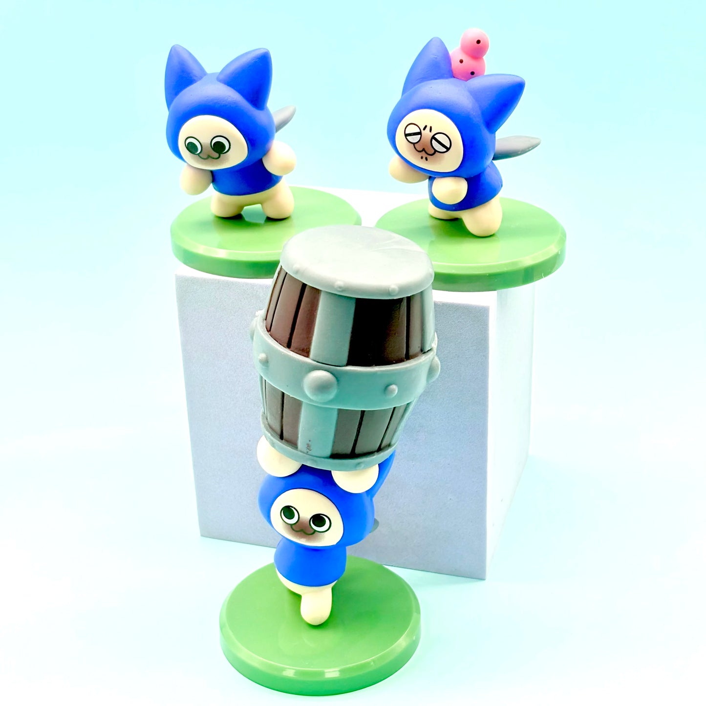 Monster Hunter Series Pet Cat Palico mascot Q version Figure Toys Desktop Collect Decoration game Peripheral Birthday Gifts