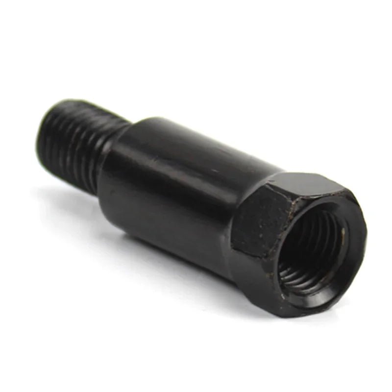 1 Pair Longer Black Silver Motorcycle Rear Mirror Adapters M8 8mm Clockwise Anti-clockwise Right Left Hand Thread Changing Screw