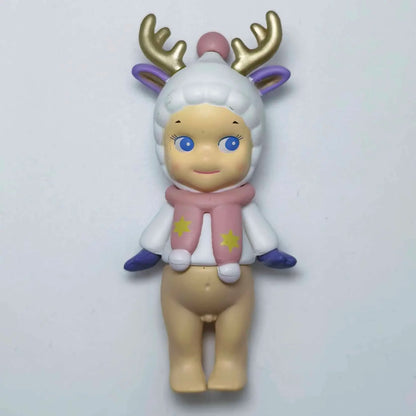 Sonny Angel Blind Box Winter Wonderland Series Mini Anime Figures Ornaments Dolls Fans Children Christmas Birthday Gift
