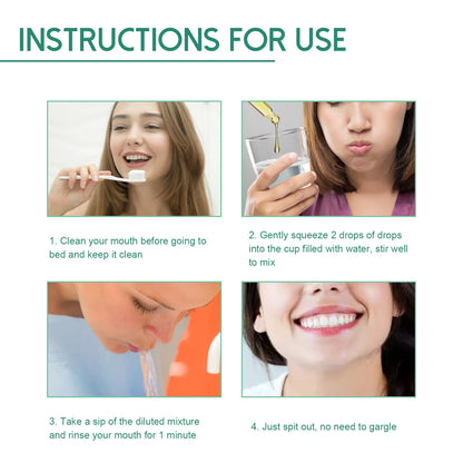 Gingival Repair Drops Quickly Repair of Cavities Caries Teeth Whiten Remove Yellow Plaque Stains Relieve Gums Decay Toothpaste
