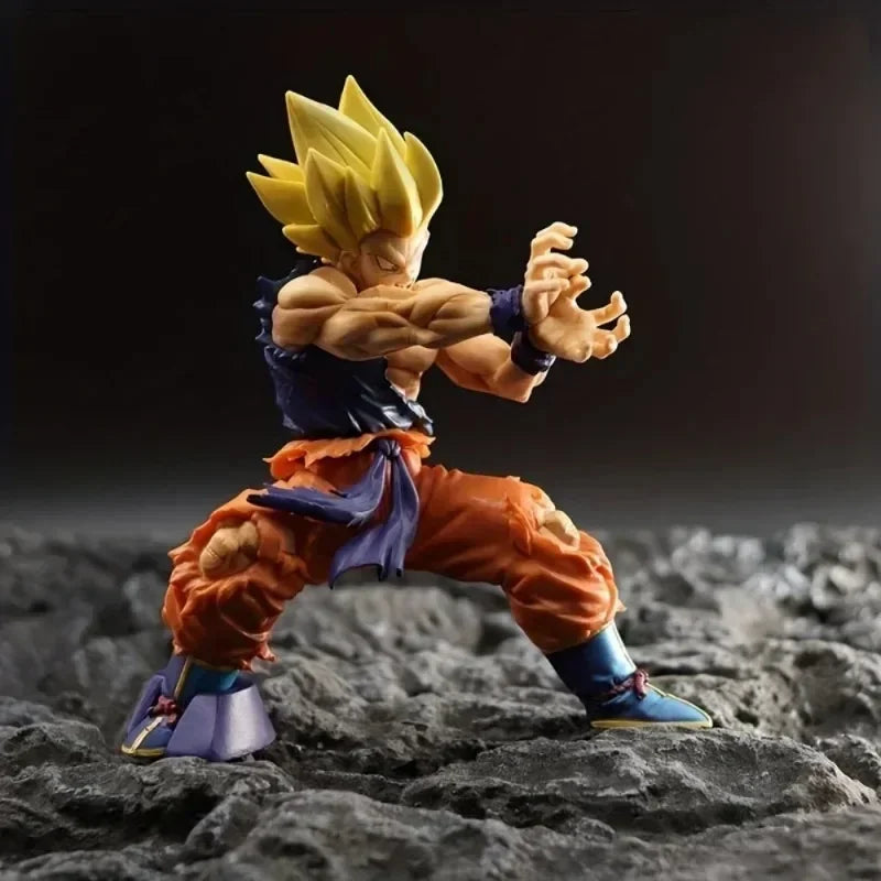5.91in/15cm Anime Dragon Ball Z Figure Kamehameha Goku Action Figures Pvc Statue Collection Model Toys Gifts