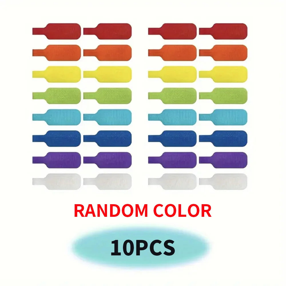 32/10/5/2- Colorful cable ties with writable function - Durable cable labels for organizing and identifying