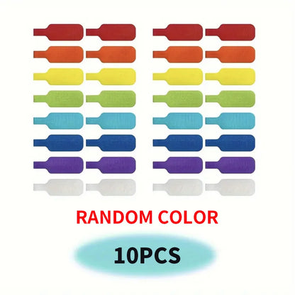 32/10/5/2- Colorful cable ties with writable function - Durable cable labels for organizing and identifying