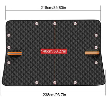 1 Pcs Car Snow Cover Windscreen Snow Cover  Winter Outdoor Waterproof Car Sun Visor Anti Ice Frost Auto Windshield Sunshade