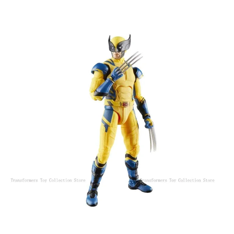 New stock Hasbro Marvel Legend series Wolverine yellow classic battle suit 6-inch movie figurine model toy collection birthday