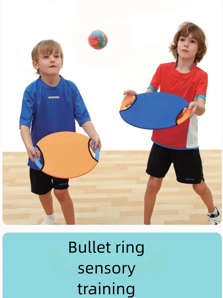 35cm Bouncing Circle Throwing Training Sensory Toy Kids Outdoor Games Balance Training Educational Learning Toys for Children