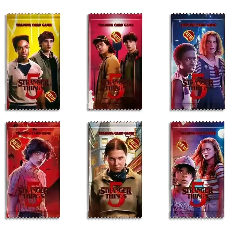 New Stranger-Things Blind Box Card Popular Collection Card Novelty Game Card Blind Box Children's Birthday Gift Holiday Gifts