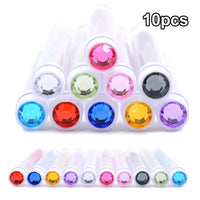 10pcs mix diamond