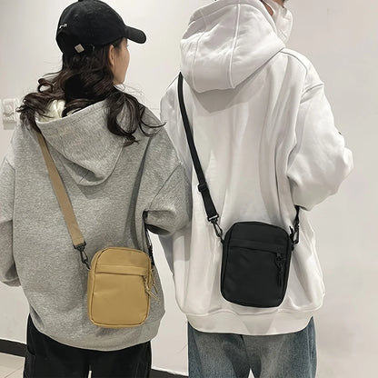 Sen small body bag ins fashion brand shoulder bag sports leisure small backpack female simple crossbody bag a suit