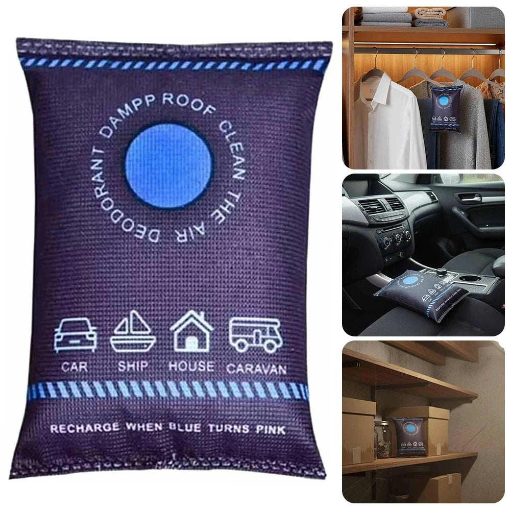 Dehumidification Bag,Professional Car Moisture Absorber Car Interior From Humidity Damage,Home Closet Humidity Absorber Bag