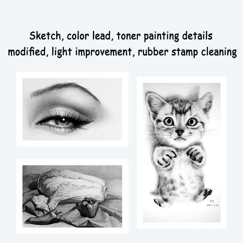 Faber - Castell Premium Soft Kneadable Eraser, Perfect for Art Painting, Design & Plasticine Stat - Ultra - Plastic Sketch Tool