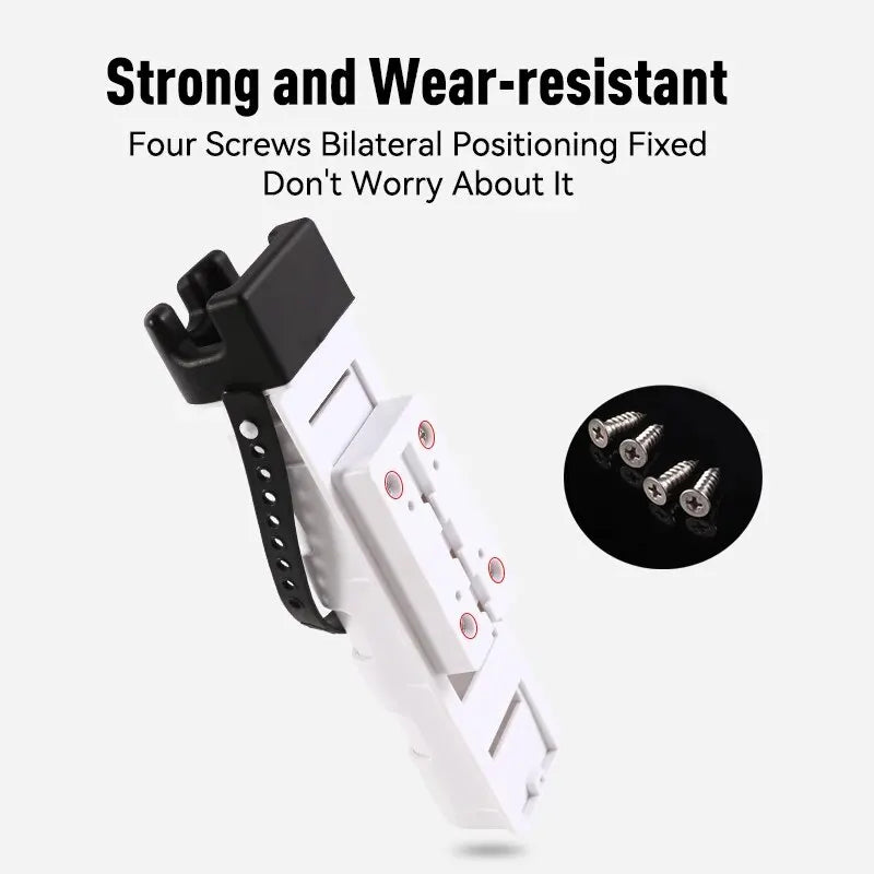 Fishing Rod Holder Fishing Cooler Box Tackle Box Box Barrel Holder Detachable Rod Bracket Adjustable Pole Tube Stand Snap Design
