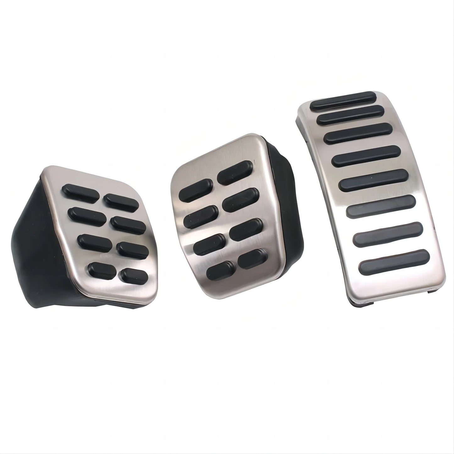 LHD Car Pad Foot Rest For Volkswagen Polo VW Golf 4 Bora Beetle RSi GTI R32 For Audi A3 SEAT Stainless Steel Pedal Pad