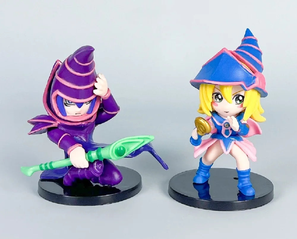 6pcs/set Yu-Gi-Oh! Duel Monsters Collection Model Anime Figure Doll Toys