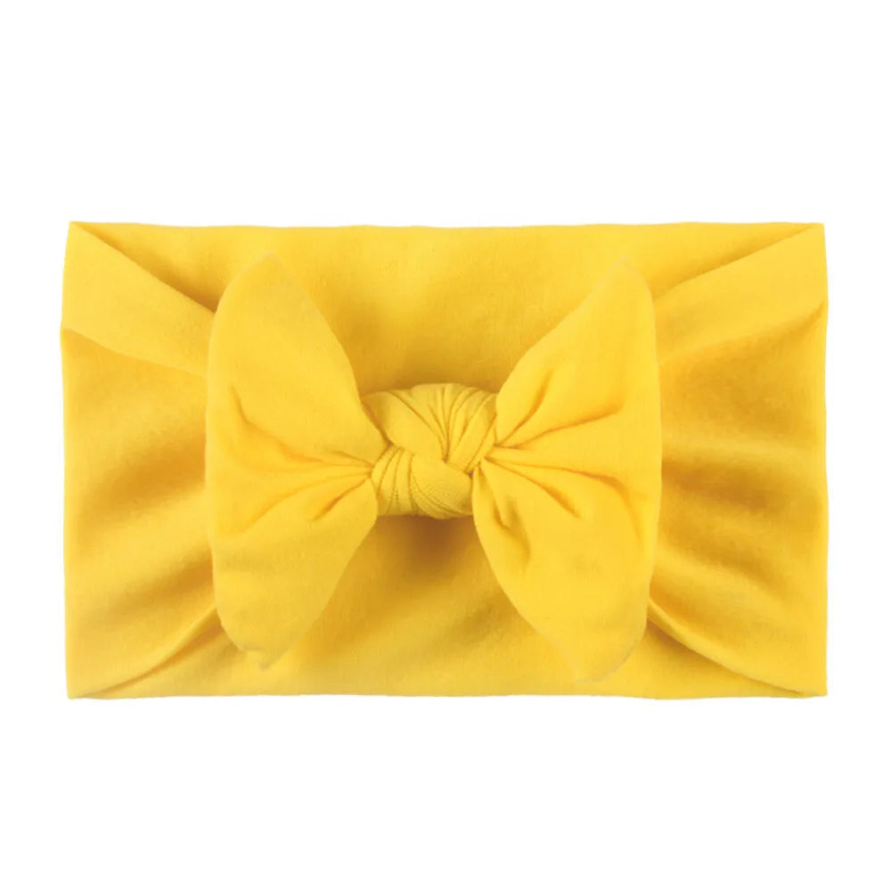 Baby Headband Girls Headwear Hair Accessory Bow Knot Bandage Infant Newborn Toddlers Clothes Kids Rabbit Ear Photo Props