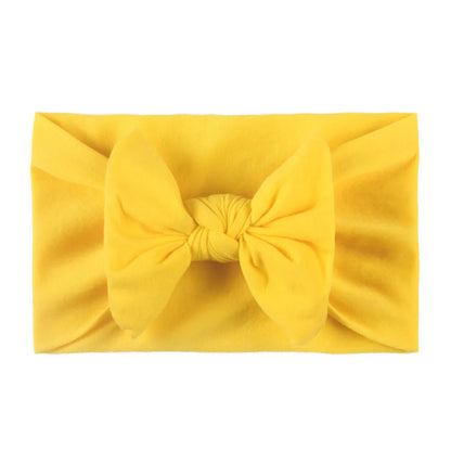 Baby Headband Girls Headwear Hair Accessory Bow Knot Bandage Infant Newborn Toddlers Clothes Kids Rabbit Ear Photo Props