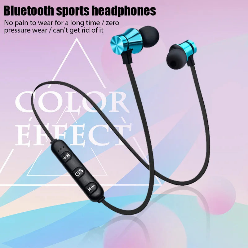 XT11 Bluetooth 4.2 Wireless Earphone Sports Headset Waterproof Earbuds Neckband Magnetic Headphone With Mic For Samrtphones