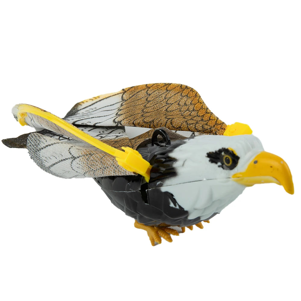 Hanging Eagle Bird Deterrent, Flying Owl Repellent Scarer Emulation Flying Hawk Bird Garden Scarecrow Yard Outdoor Pest Control