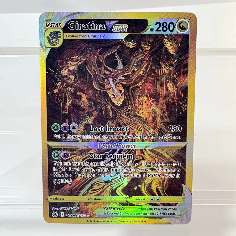 PKM PTCG High Quality Umbreon Vmax Glaceon Vstar Rayquaza Vmax Lono Proxy Foil Cards Game Collection Anime Cards