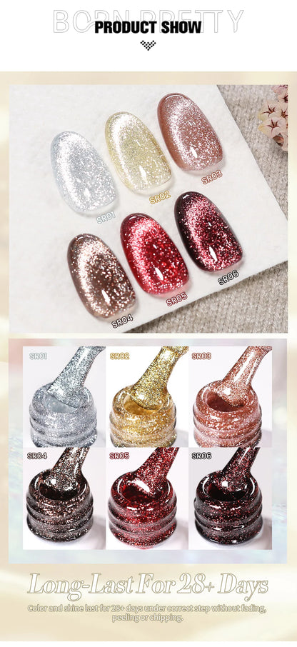 BORN PRETTY 117 Colors Cat Magnetic Gel Nail Polish 10ml Full Coverage Varnish Semi Permanent Super Gorgeous Nails Manicure