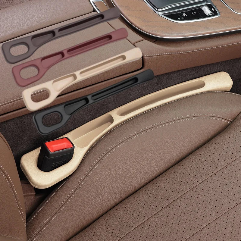 2pcs Car Seat Gap Filler Leak Proof Crevice Storage Organizer Universal Fit Between Seats Console Auto Interior Accessories