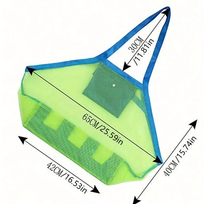 Children Sand Away Protable Mesh Bag Kids Bath Toys Storage Bags Swimming Large Beach Bag for Towels Women Cosmetic Makeup Bag