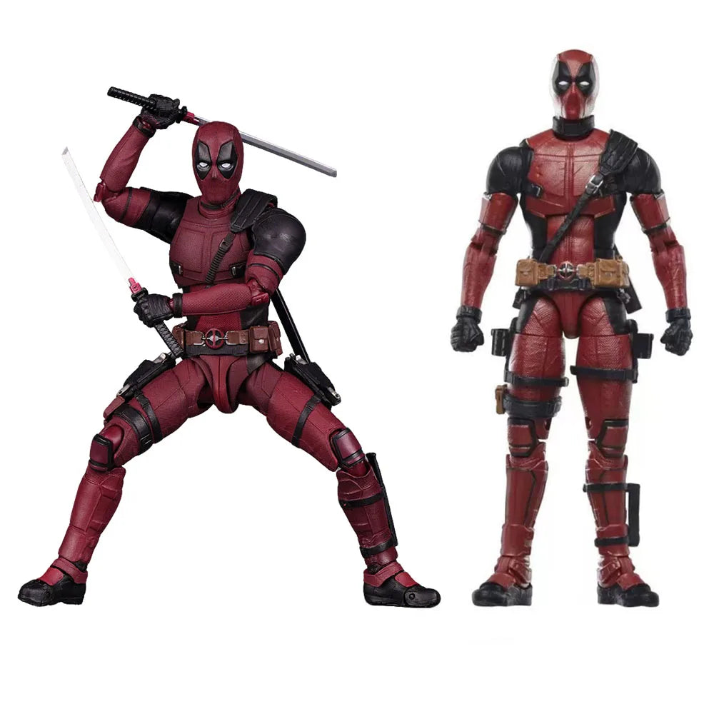 SHF X-Men Deadpool 2 Articulated Joints Moveable Action Figure Toys PVC Doll Collection Model Gift