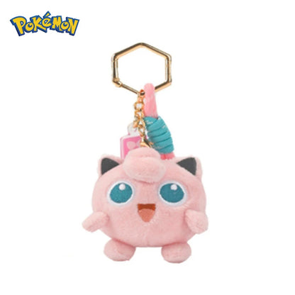 Pokemon Jigglypuff Charmander Gengar Squirtle Mimikyu Kawaii Plush Stuffed Toy Keychain Backpack Pendant Keyring Birthday Gifts